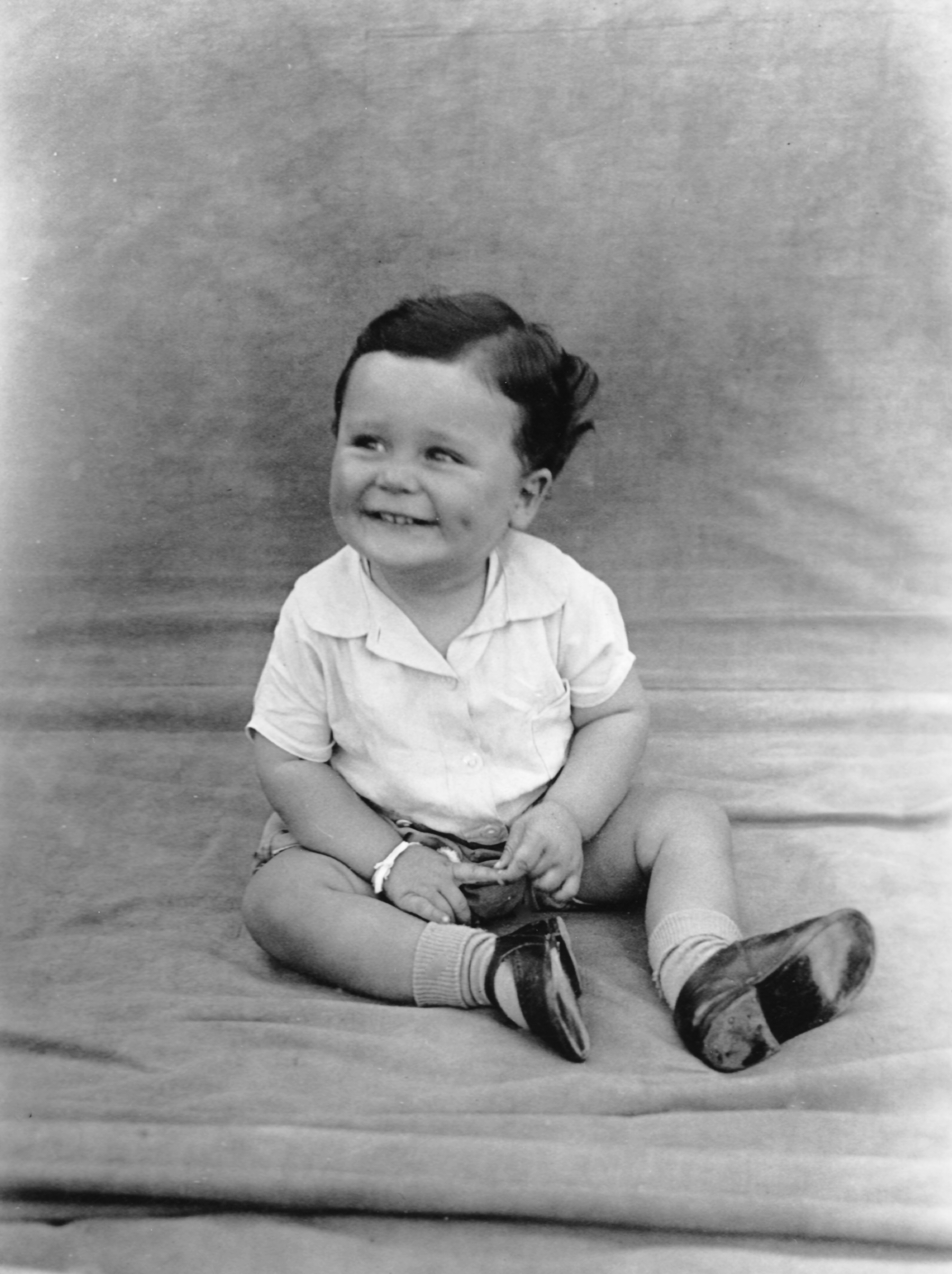 Colin Angwin, aged around two, c. 1934